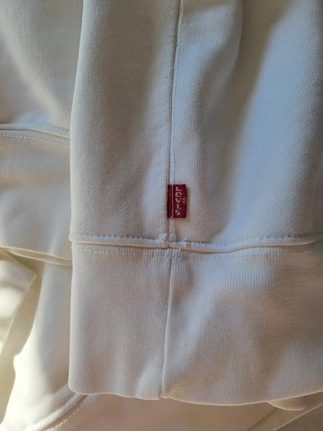 Biela mikina, levis,l