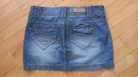 .riflová sukňa, amisu,38