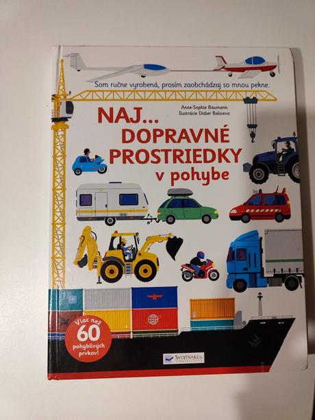 Kniha naj dopravné prostriedky v pohybe, 