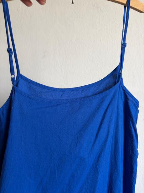 Zara bavlnene s letne minisaty kralovska modra uza, zara,s