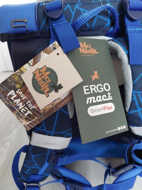 Školská taška (5-dielny set) mc neill ergo wild, 