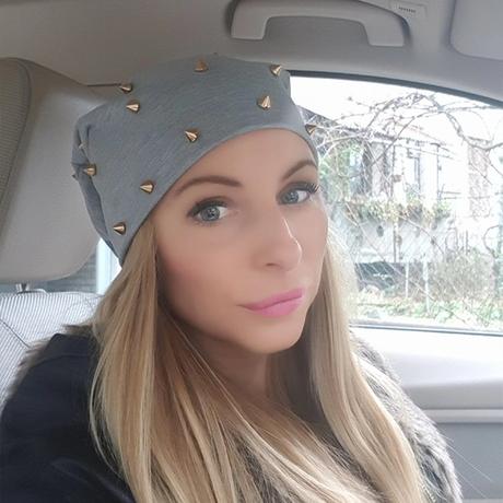 Čiapka beanie s cvokmi - rôzne farby, 34 - xs