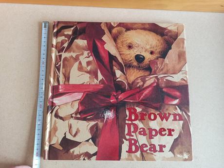 Brown paper bear hb,