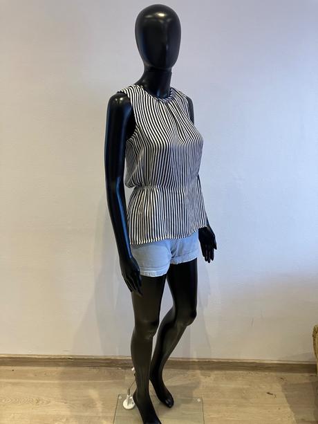 Dámska pásikavá blúzka h&m (34), h&m,xs