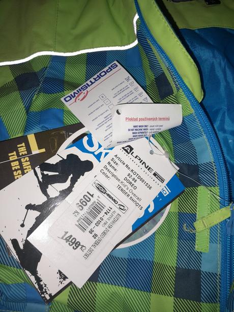 Zimny overal, alpine pro,92