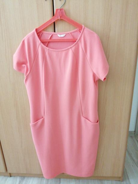 Šaty marhuľkovej farby, pepco,42