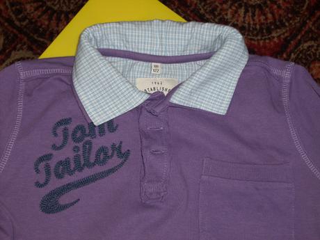 Tričko s dlhým rukávom zn. tom tailor, 122