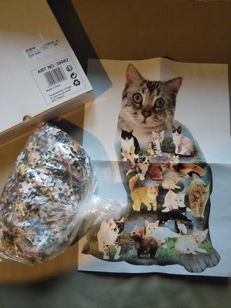Puzzle mačky, 