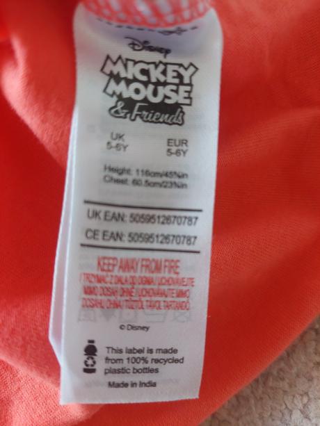 Pyzamo minnie veľ.110/116, disney,110