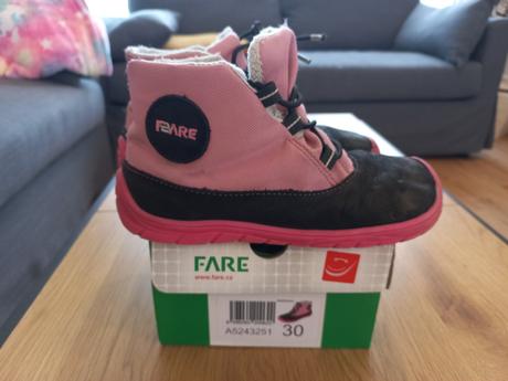 Zimne barefoot topanky fare bare, 30, fare,30