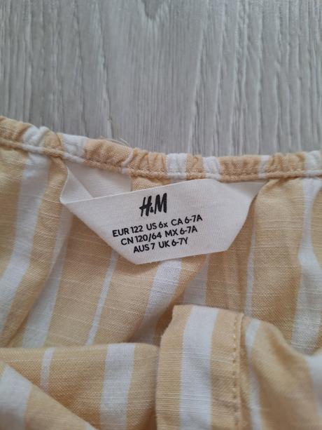 Letné šaty, h&m,122
