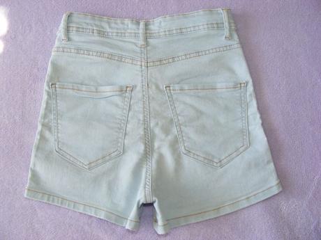 Rifľové šortky cropp denim, xs