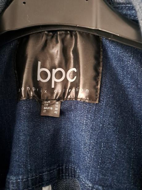 Predám tehotenskú rifľovkú, bonprix,36