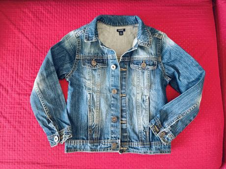 Riflová bunda, veľ. 122/128, 122