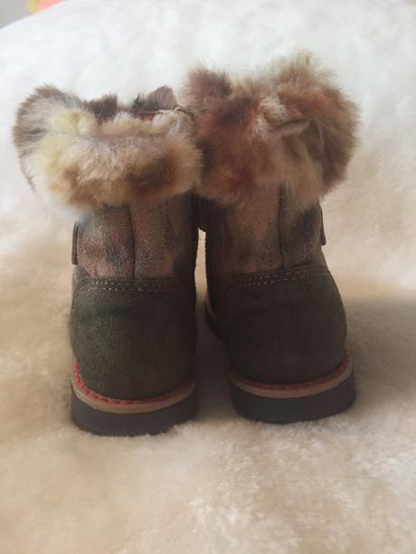 D&g čižmy- kožené s kožušinou 22, dolce&gabbana,22