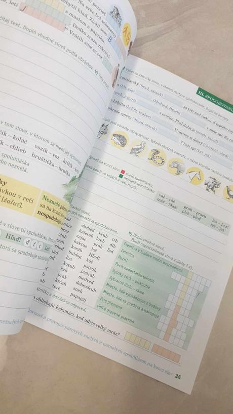 Slovensky jazyk - učebnica + učebnica vybrané slov, 