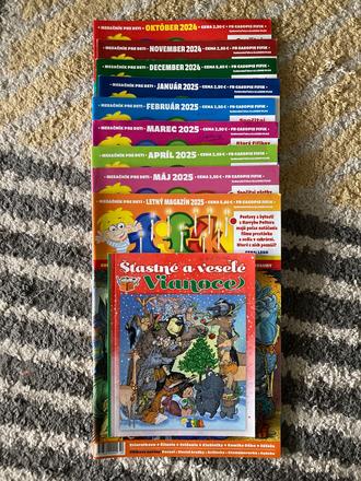 Časopis fifík 9ks plus vianočná knižka 2024/25, 