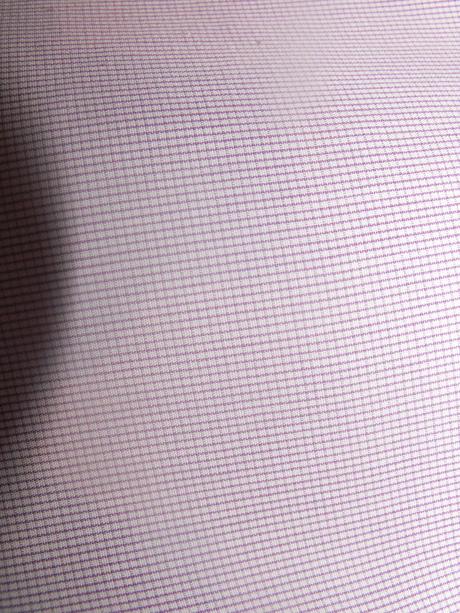 Elegantná fialová káro košeľa t. m. lewin, 39