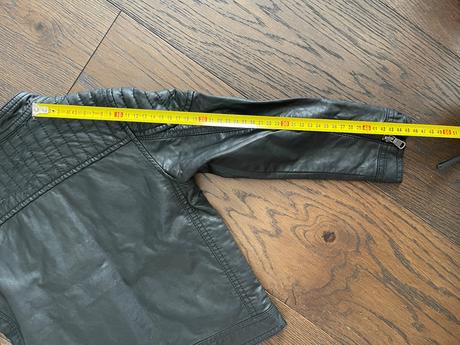 Koženková bunda, h&m,110