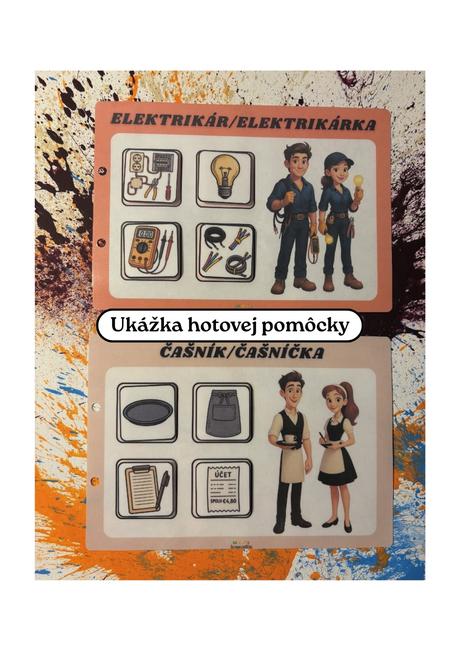 Povolania - didaktická hra, 