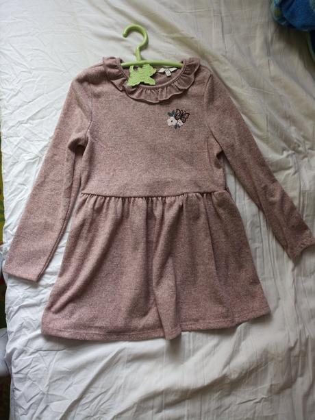 Teplé šaty, c&a,140