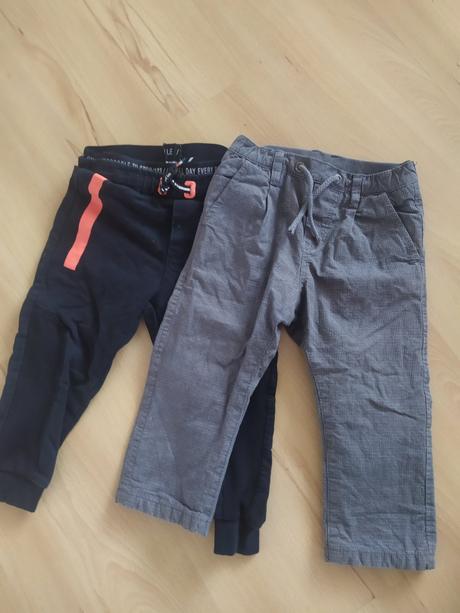 Zateplené nohavice, h&m,80