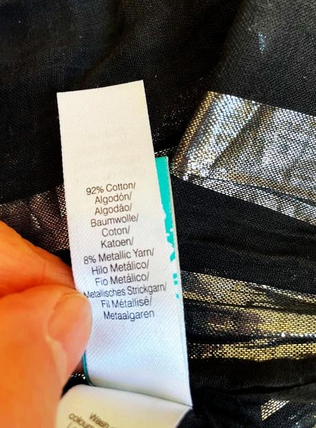 Indická maxi šatka na krk, xxxl