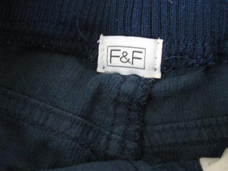 Tmavomodré menšestrákové nohavice, f&f,116