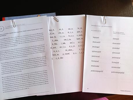 Knihy a cvičenia pre dysletikov,