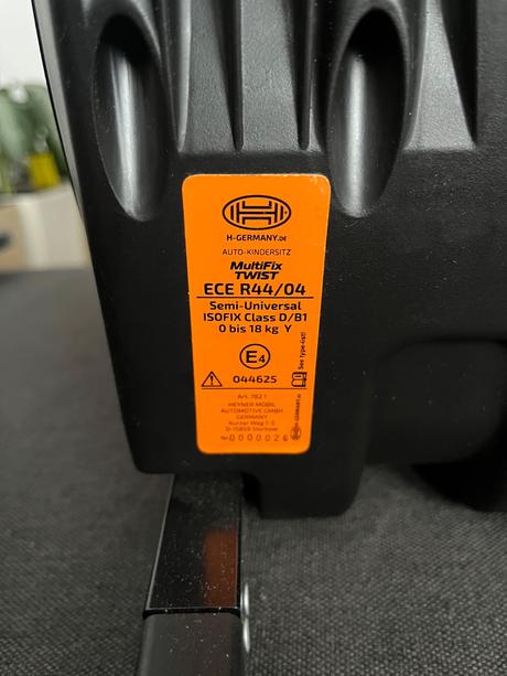 Otočná autosedačka heyner, 