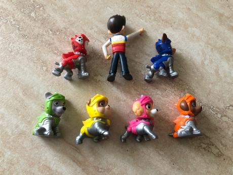 Labková patrola, paw patrol, 7 ks, top stav, 