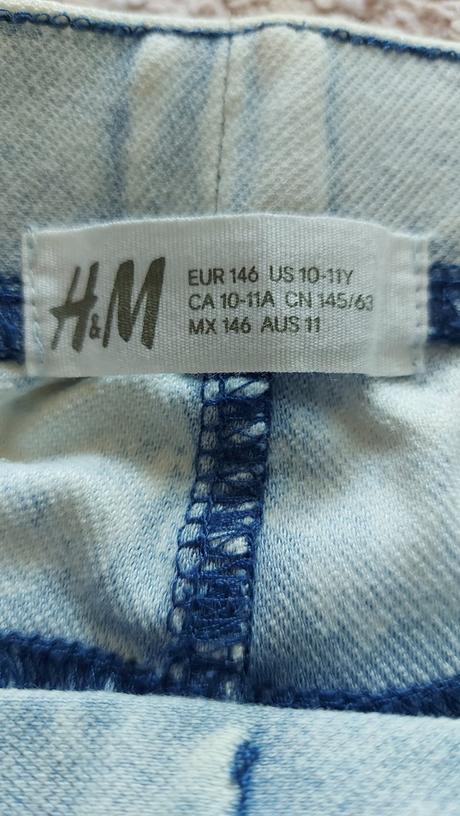 Rifle/džegíny č.146, h&m,146