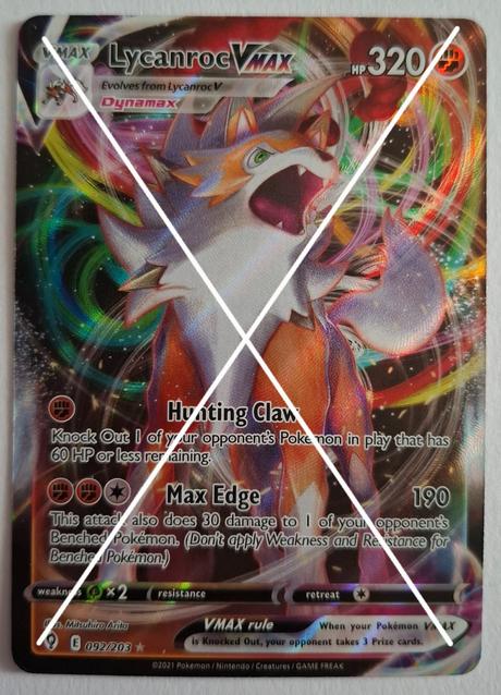 Pokémon karty "evolving skies" (8), 