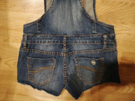 Dievčenské riflové kraťasy, 158