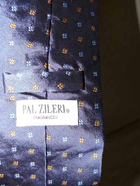 Pánska kravata modrá pal zileri italy, 