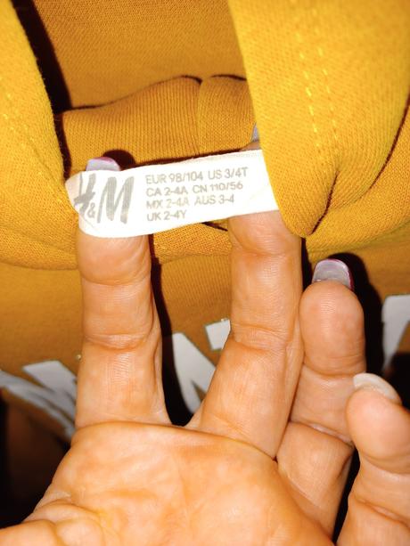 Mikina, h&m,104