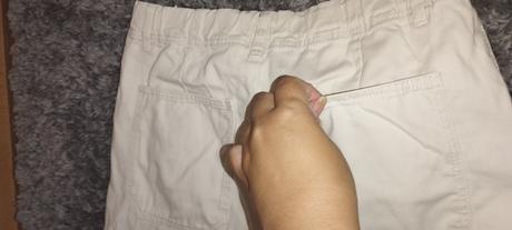 Štýlové kapsáčové nohavice, h&m,164