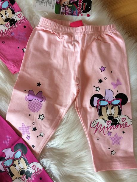Dievčenské 3/4-ové legíny minnie mouse., disney,98 / 104 / 116