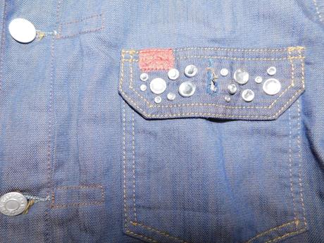 Trendy riflova bunda,unisex, m