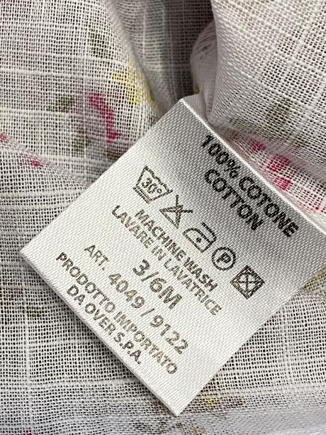 Dievčenská košeľa kvetovaná overkids (62-68), 62 / 68