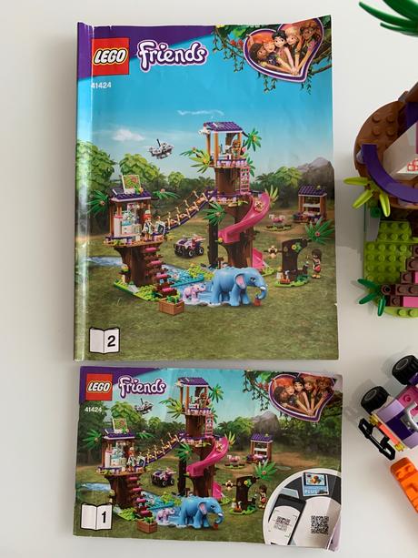 Lego friends 41424 základňa záchranárov v džungli, 