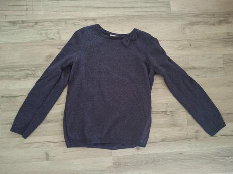 Trblietavý sveter, h&m,134