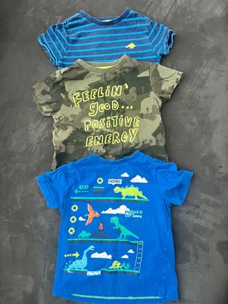 Tričká 3ks, f&f,104