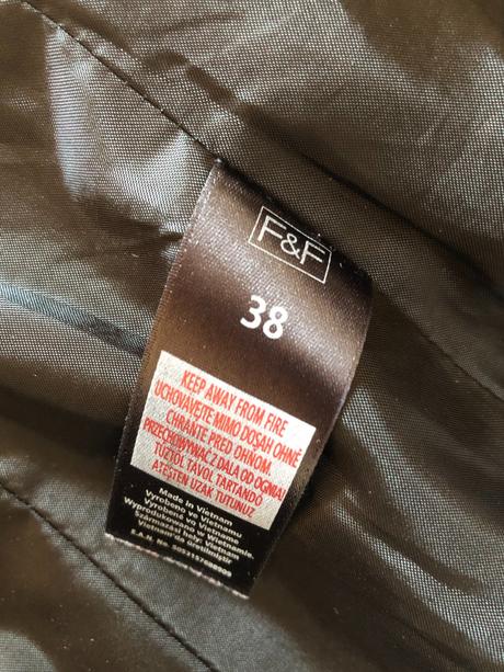 Čierne sako f&f, f&f,38