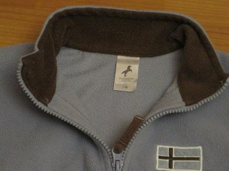 Teplá fleesová mikina - veľ. 116, palomino,116