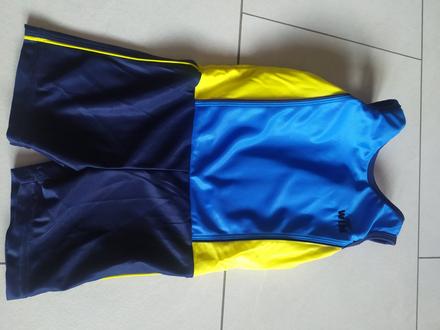 Plavky so vsitou nafukovacou vestou 3-4r, 110