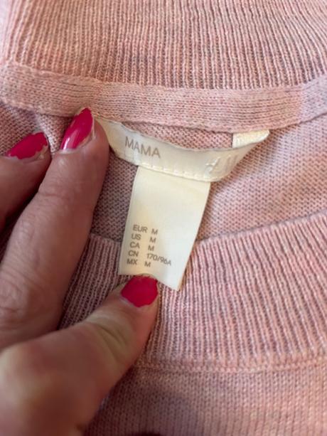 Tehotensky svetrik, h&m,m