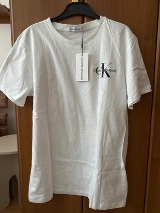 Bavlnené tričko calvin klein, calvin klein,164