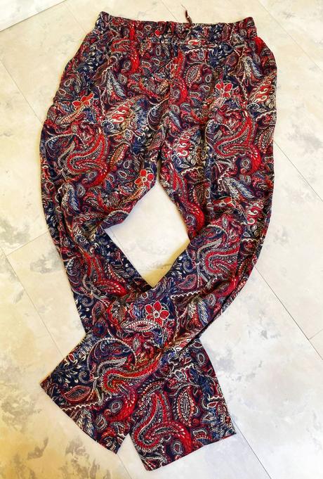 Haremky s paisley vzoromm/l, orsay,l