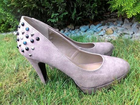 Dámske extravagantne lodičky na opätku, graceland,39